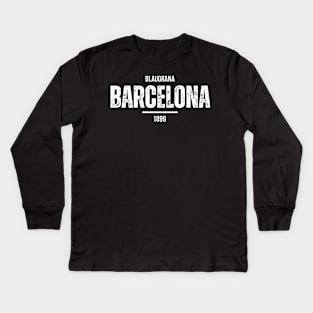 Barcelona Kids Long Sleeve T-Shirt